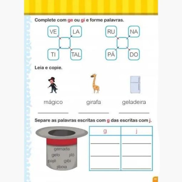 Cartilha de Alfabetização Caminho do Saber - Aprendendo a Escrever