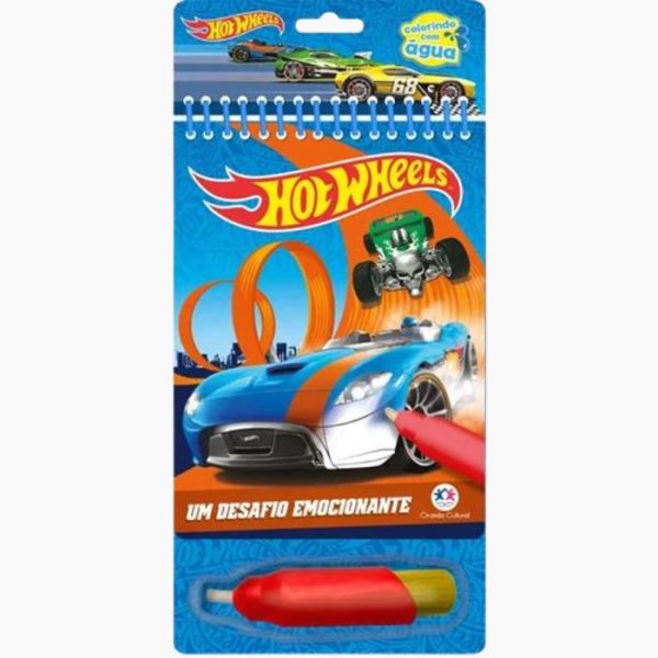 livro-aquabook-Hot-Wheels-um-desafio-emocionante Livro Aquabook Hot Wheels - Um desafio emocionante