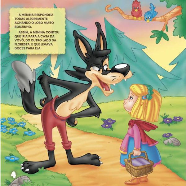 Livro Histórias Para Divertir Clássicos - Meninas