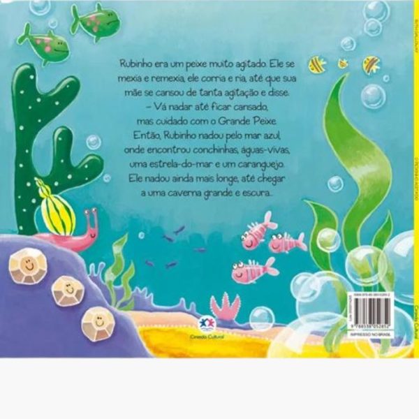 Livro O peixinho agitado